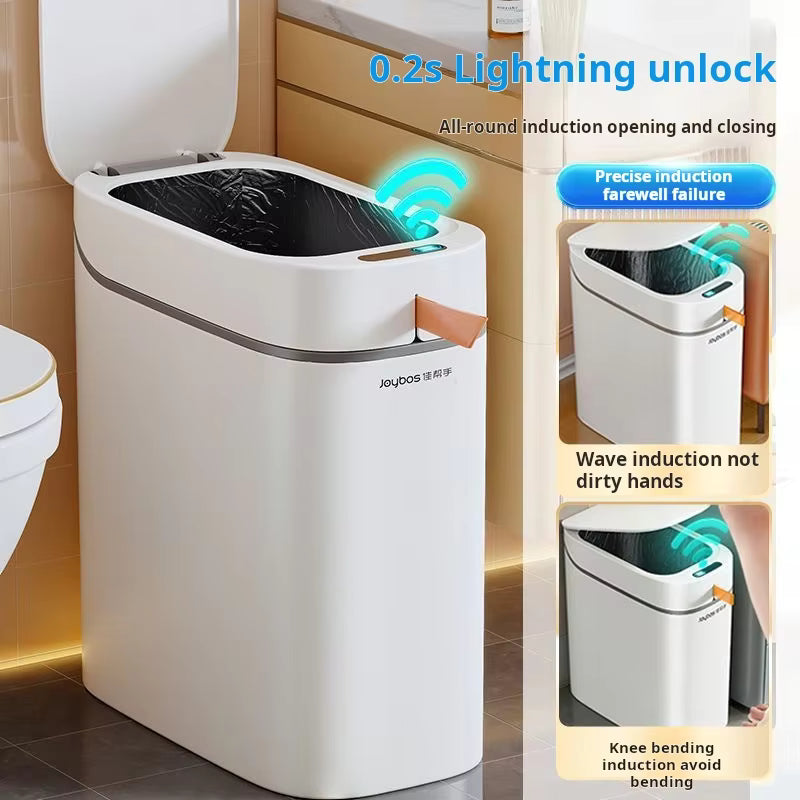Smart Trash Bin with Auto Adsorption