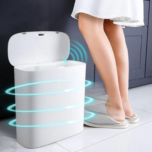Smart Trash Bin with Touchless Auto Open
