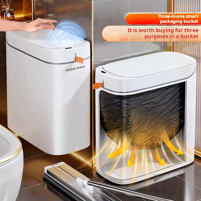 Smart Trash Bin with Auto Adsorption
