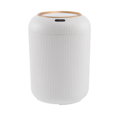 Smart sensor-operated trash can with adsorption