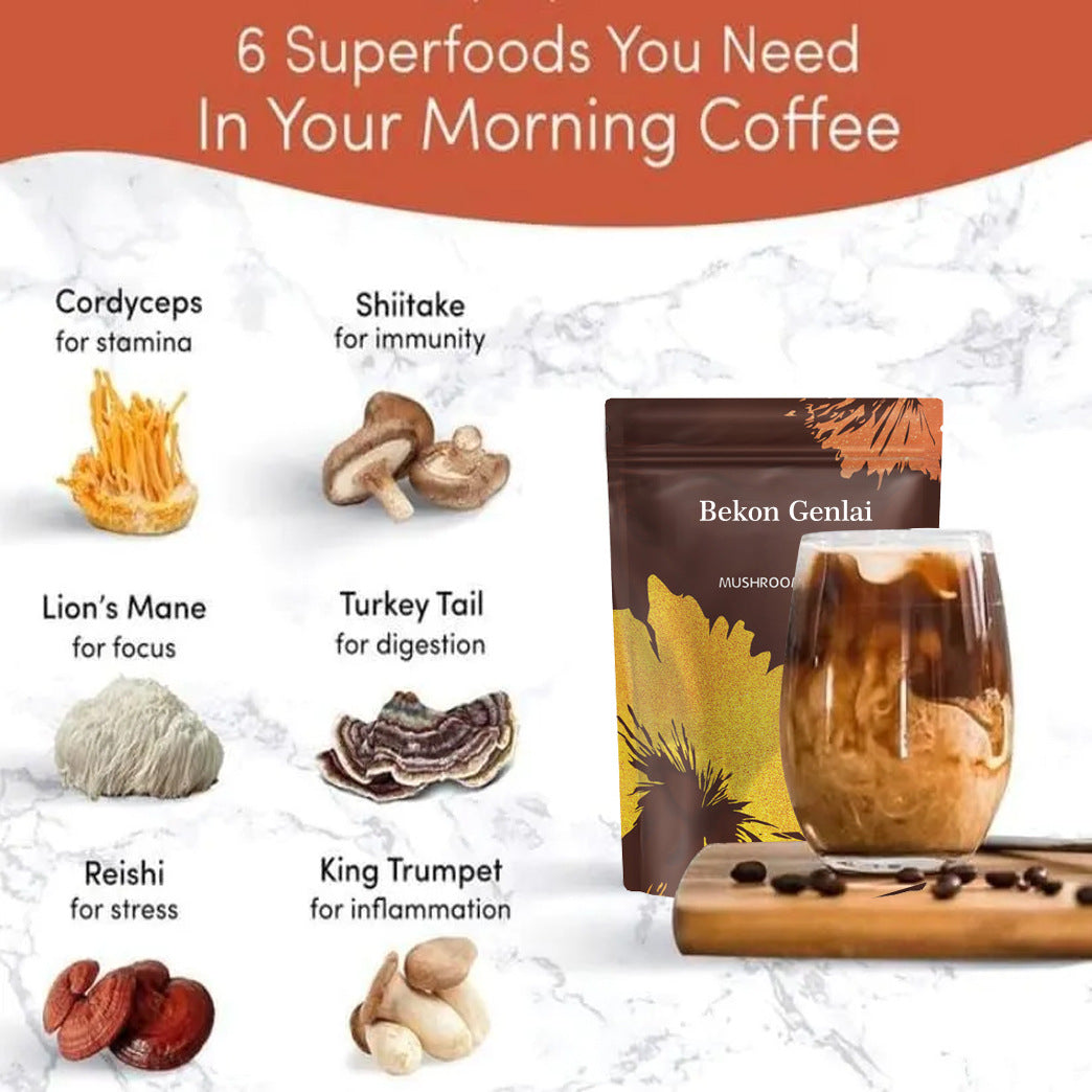 Mushroom Coffee - BG = Bekon Genlai